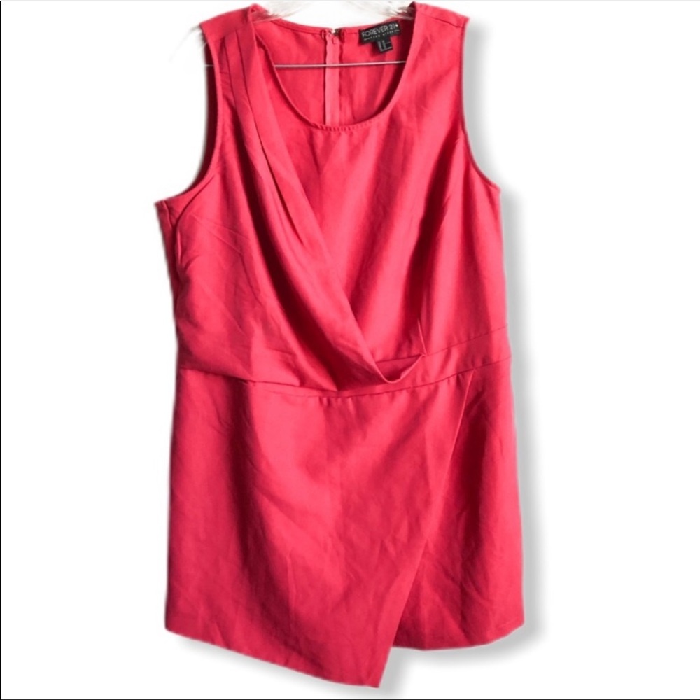 Barbie Pink Faux Wrap Romper spring break